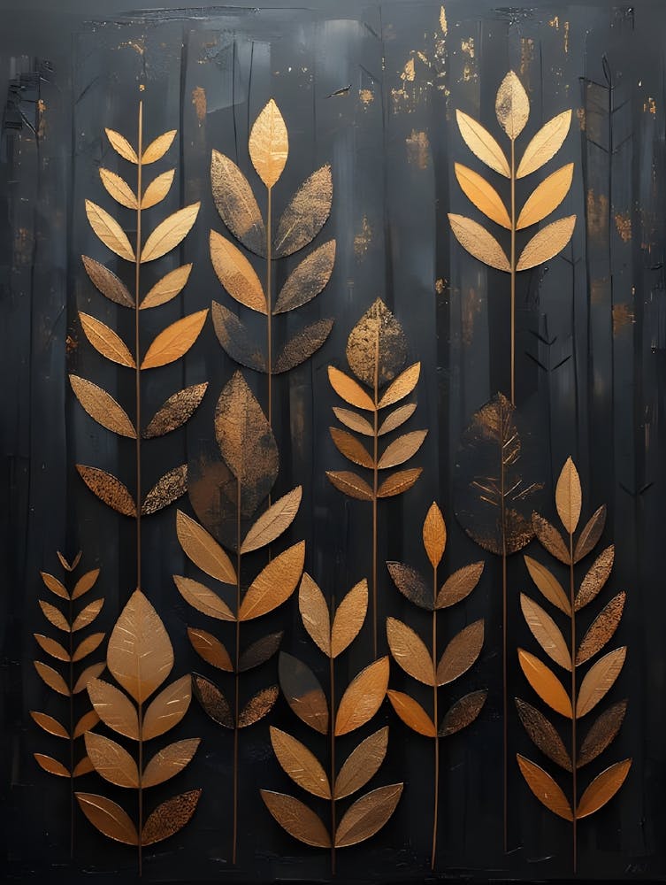 Gold Leaves