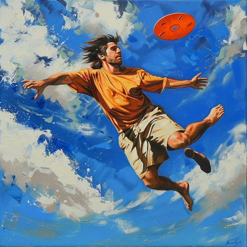 Frisbee Man 1