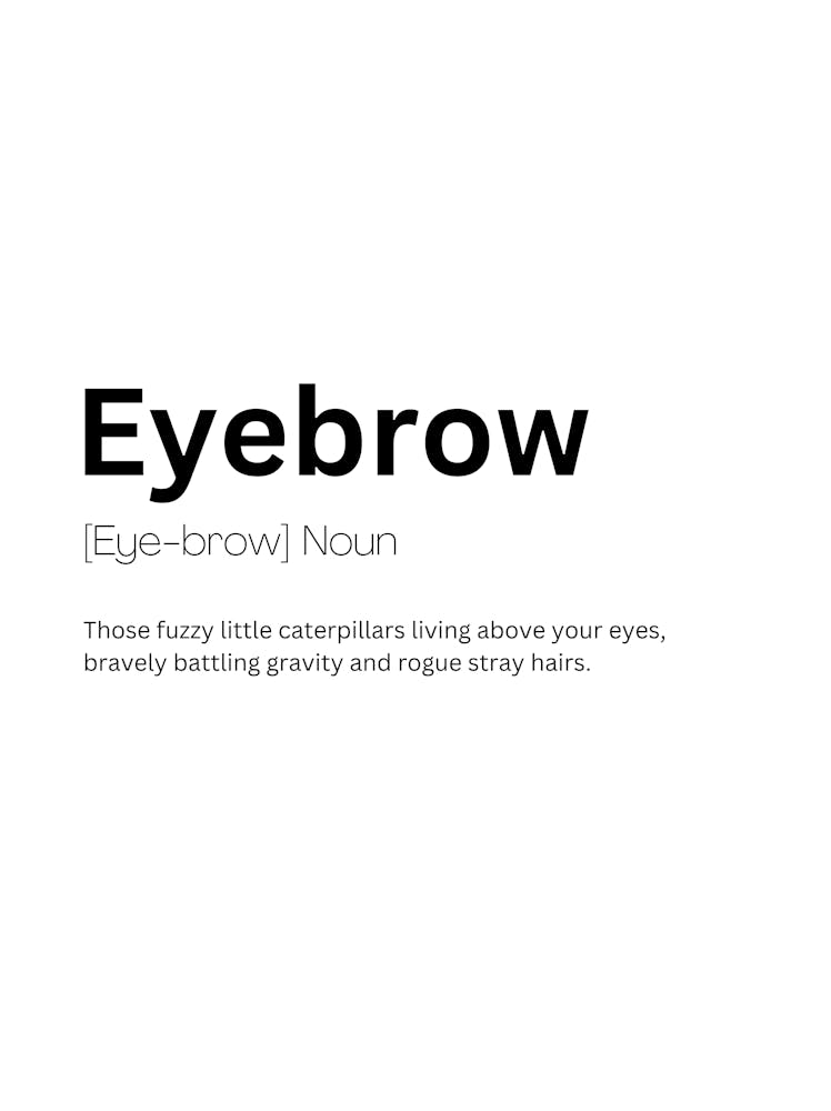 Eyebrow Definition Meaning 1