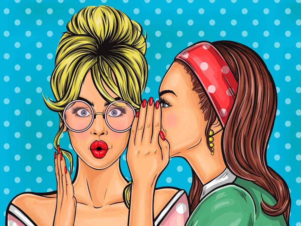Pop Art Gossip Girls 1