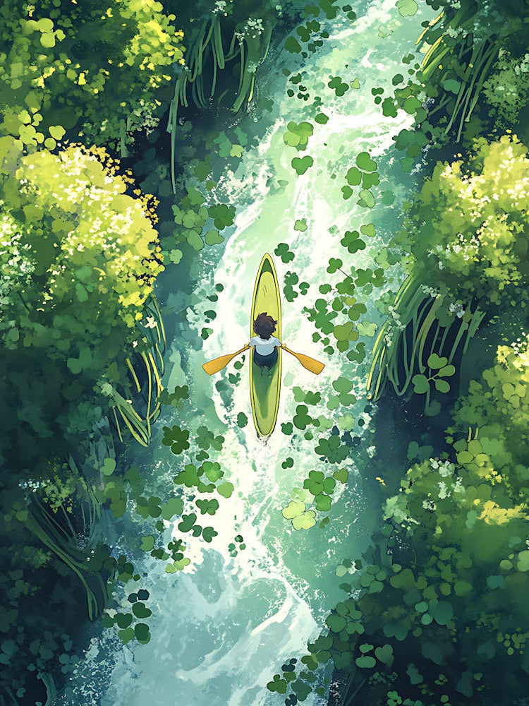 Stunning Rowboat on the River 2