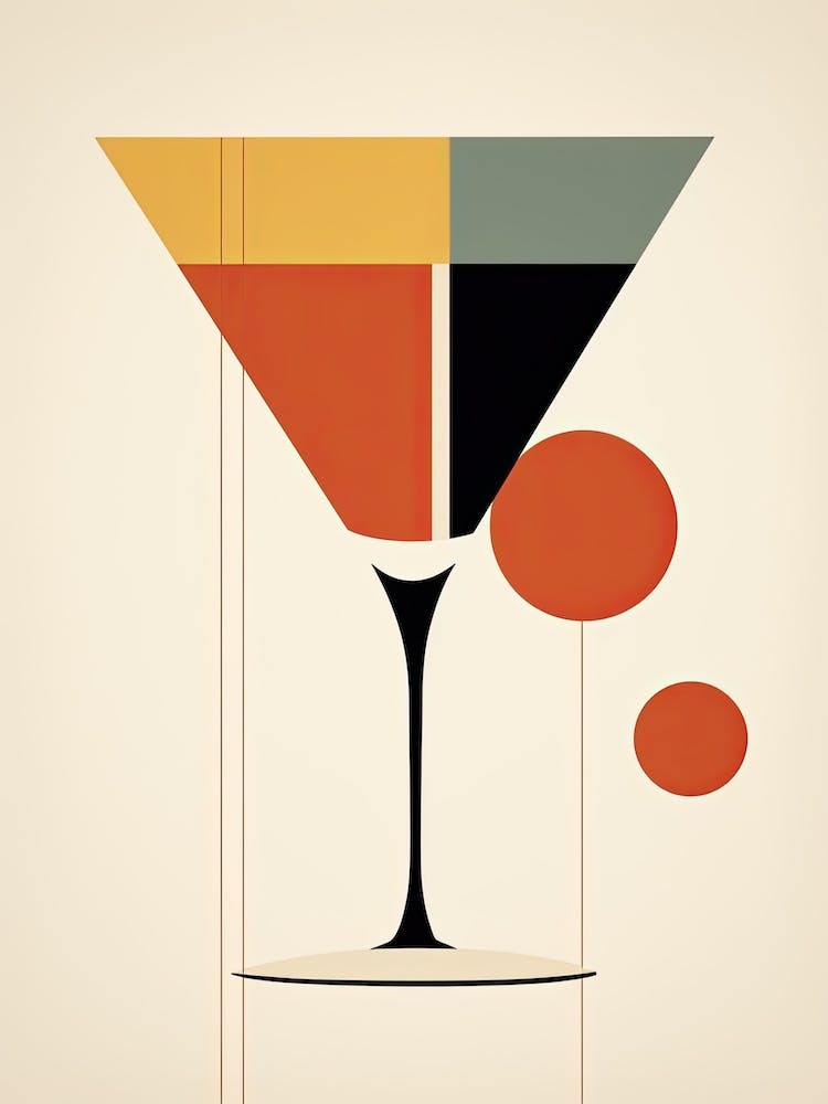 Mid Century Modern Manhattan Floral Infusion Cocktail 2