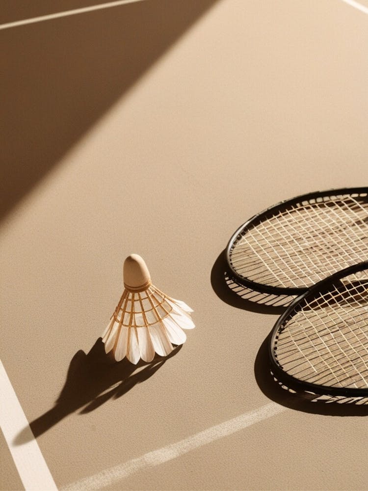 Raquette de Badminton et Volant