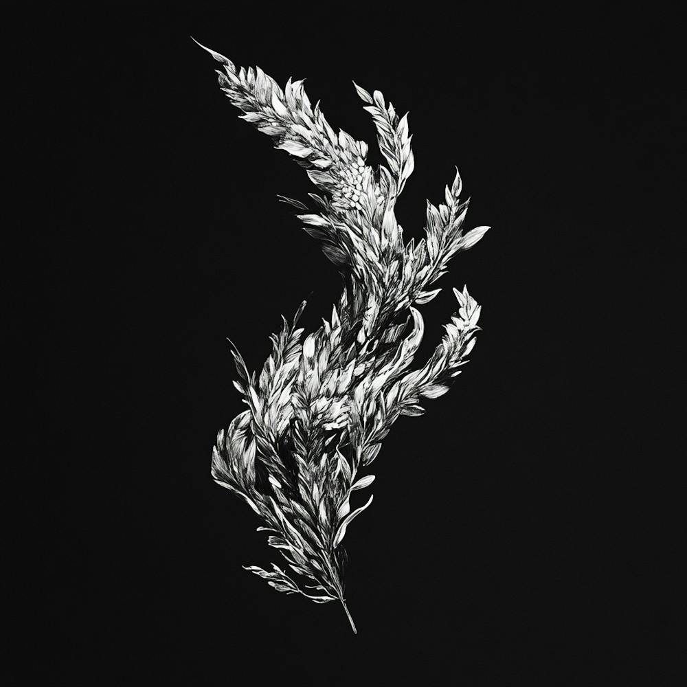 Black And White Drawing