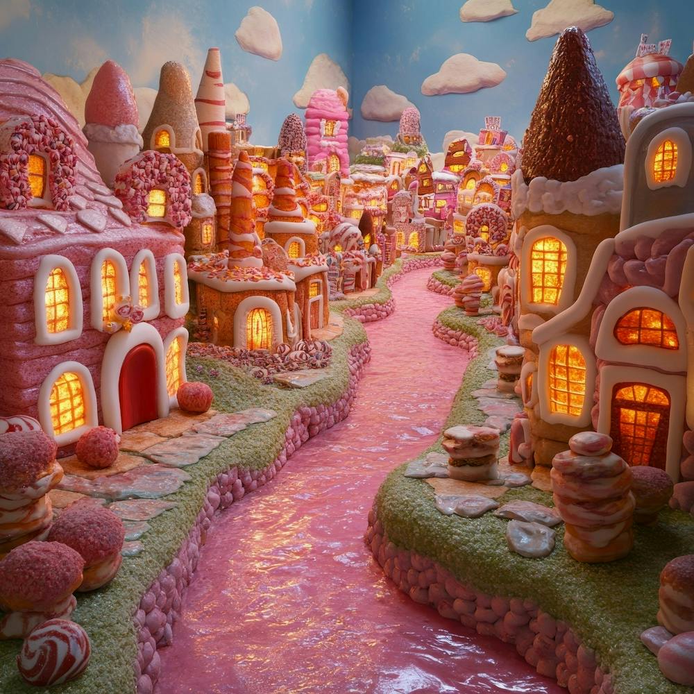 Candy Town Art
