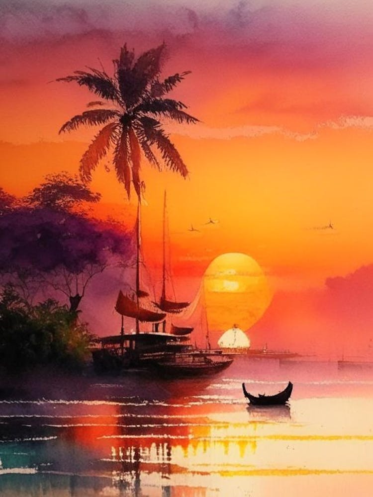 The Jimbaran Watercolour