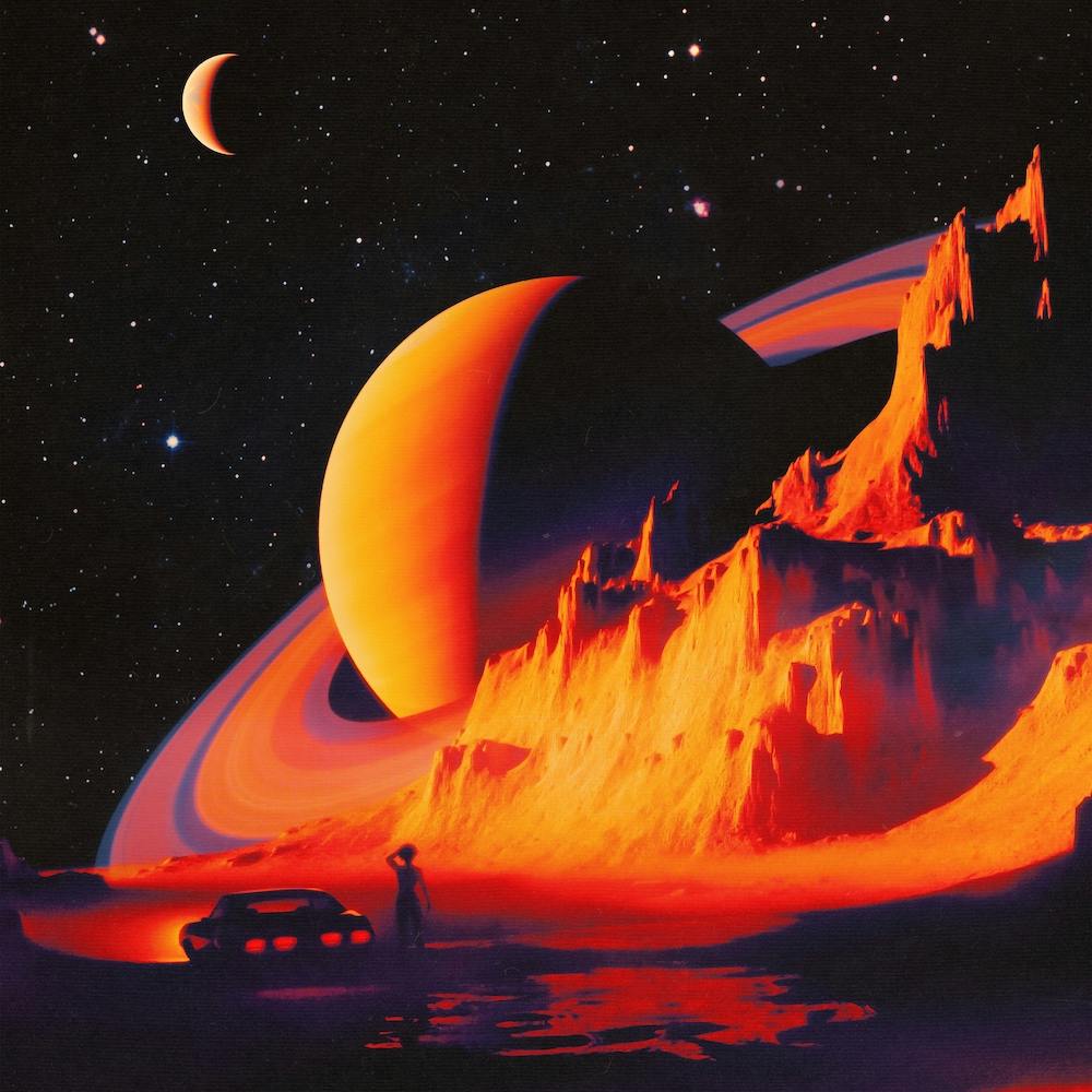 Alien Landscape Square