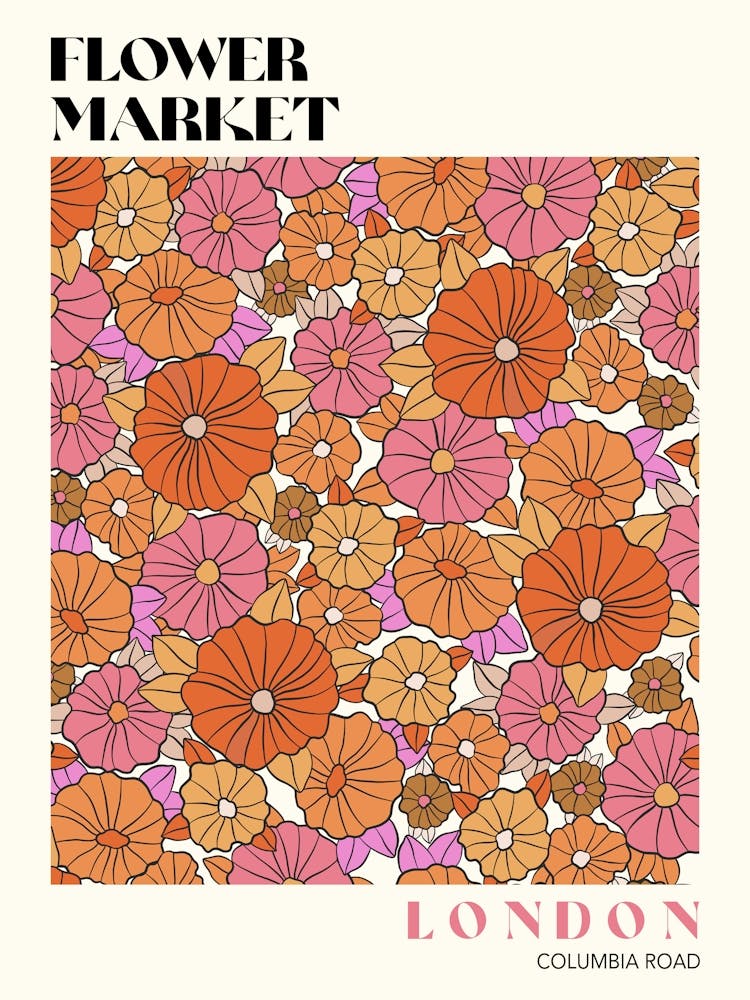 Retro Flower Market