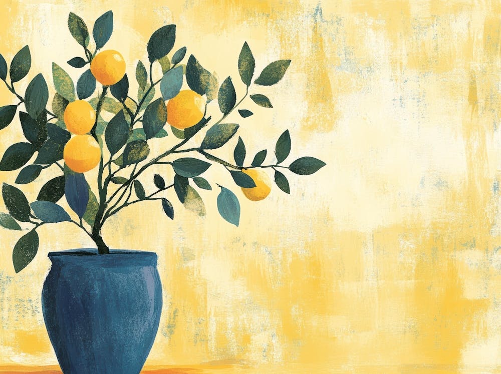 Lemons In A Vase 5