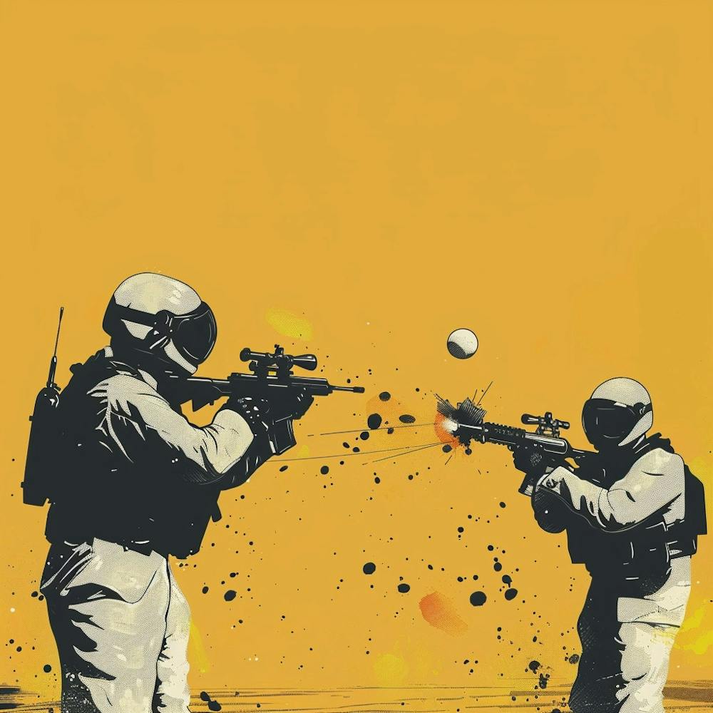 Banksy - Paintball