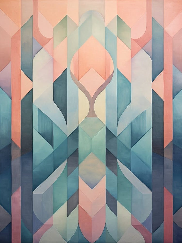 Water Geometric Abstract 16