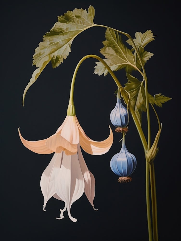 Flower Illustration Bluebell 2