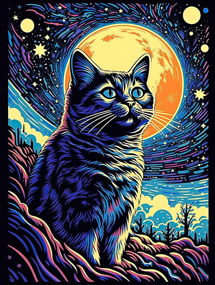 Astral Pawtacle, Psychedelic Cats series