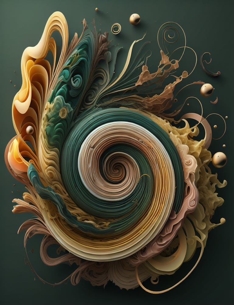Spiral Abstract Art