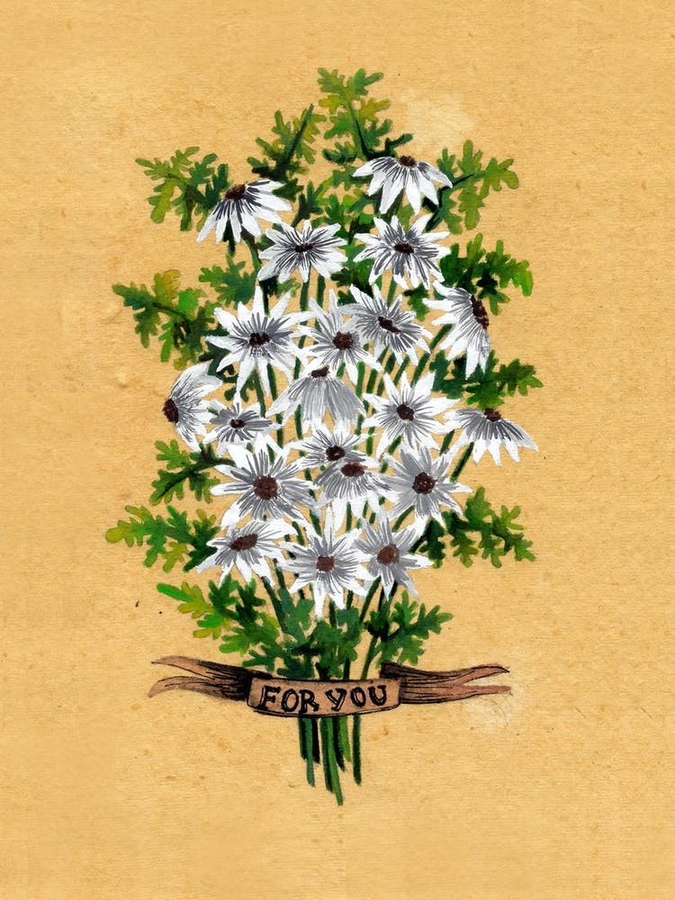 White Floral Bouquet 1