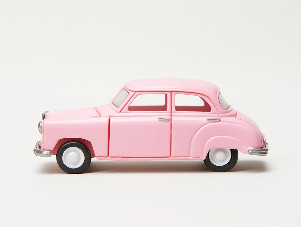 Toy Car Pink Car