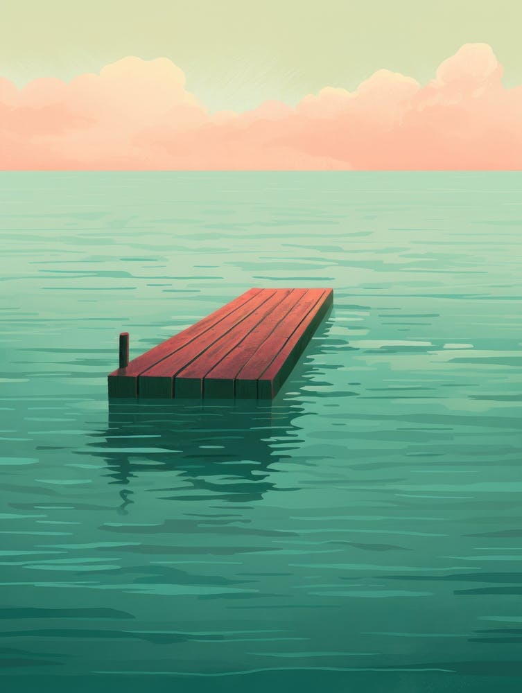 Pier In The Sea