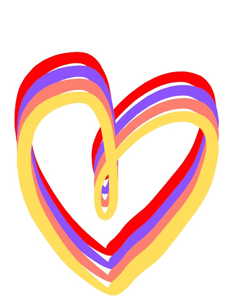Rainbow Heart