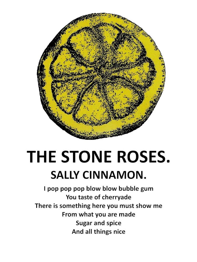 Stone Roses Sally Cinnamon 1