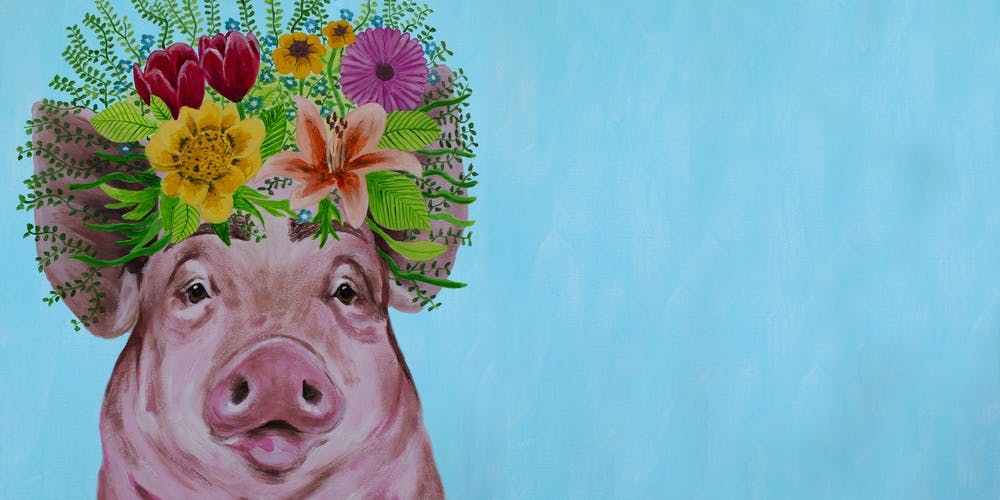 Frida Kahlo Pig