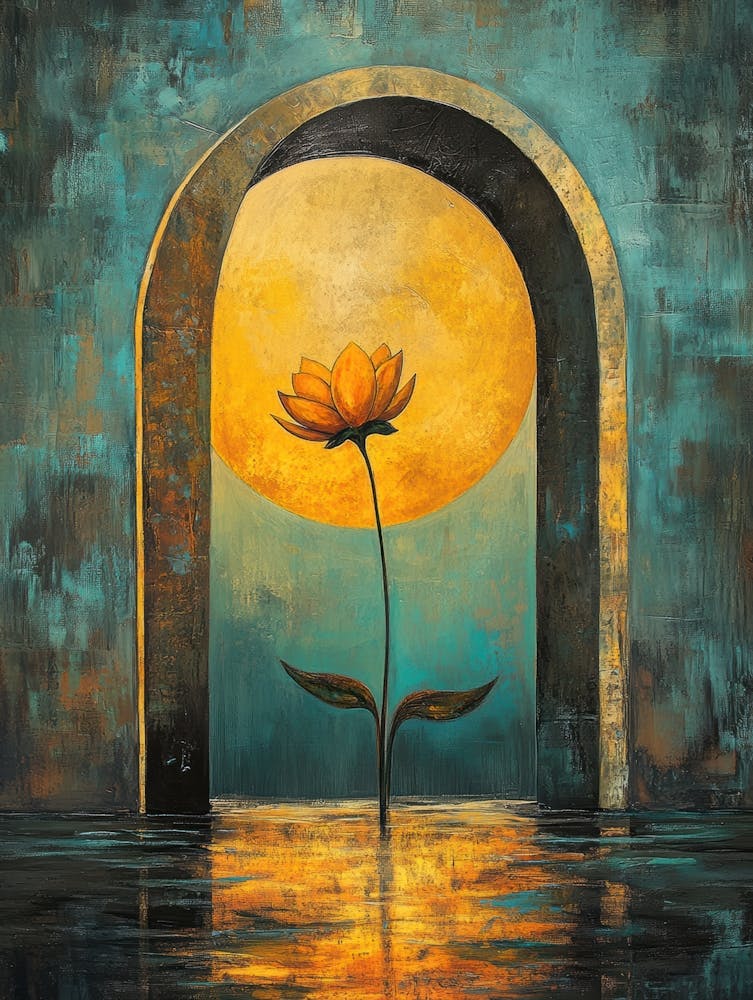 Flower In The Water