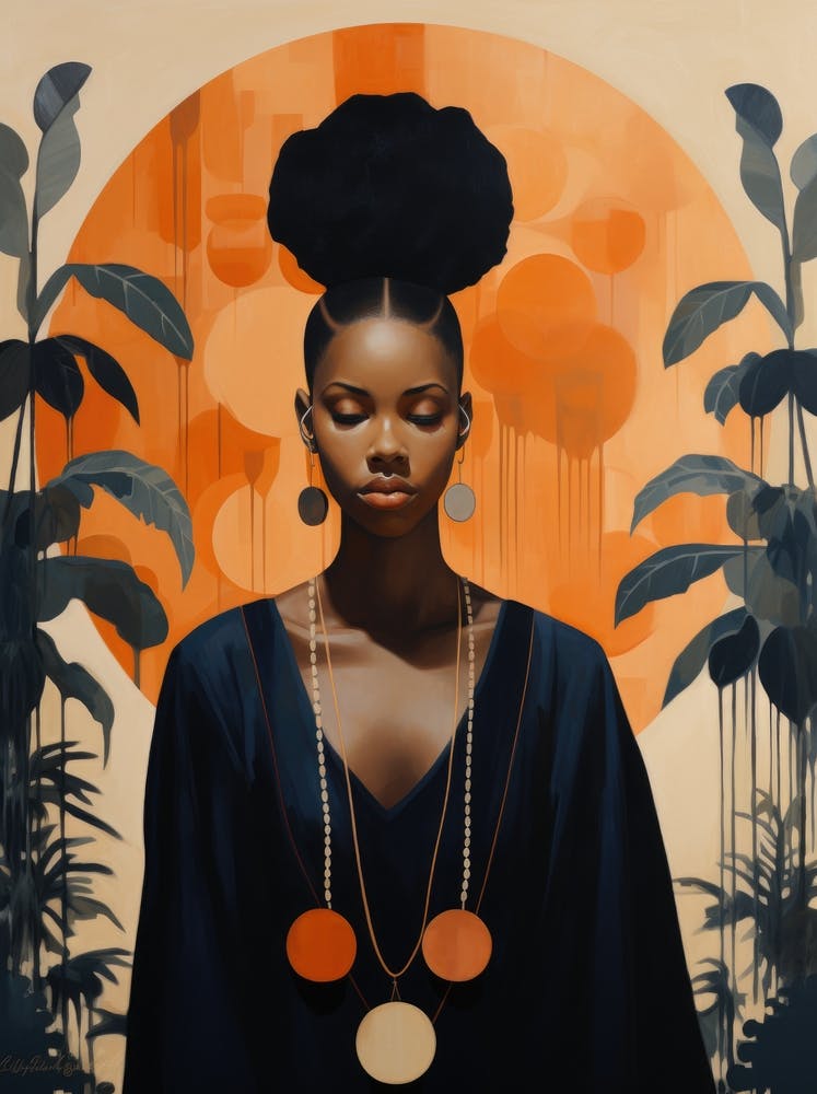 Afro-American Woman 18