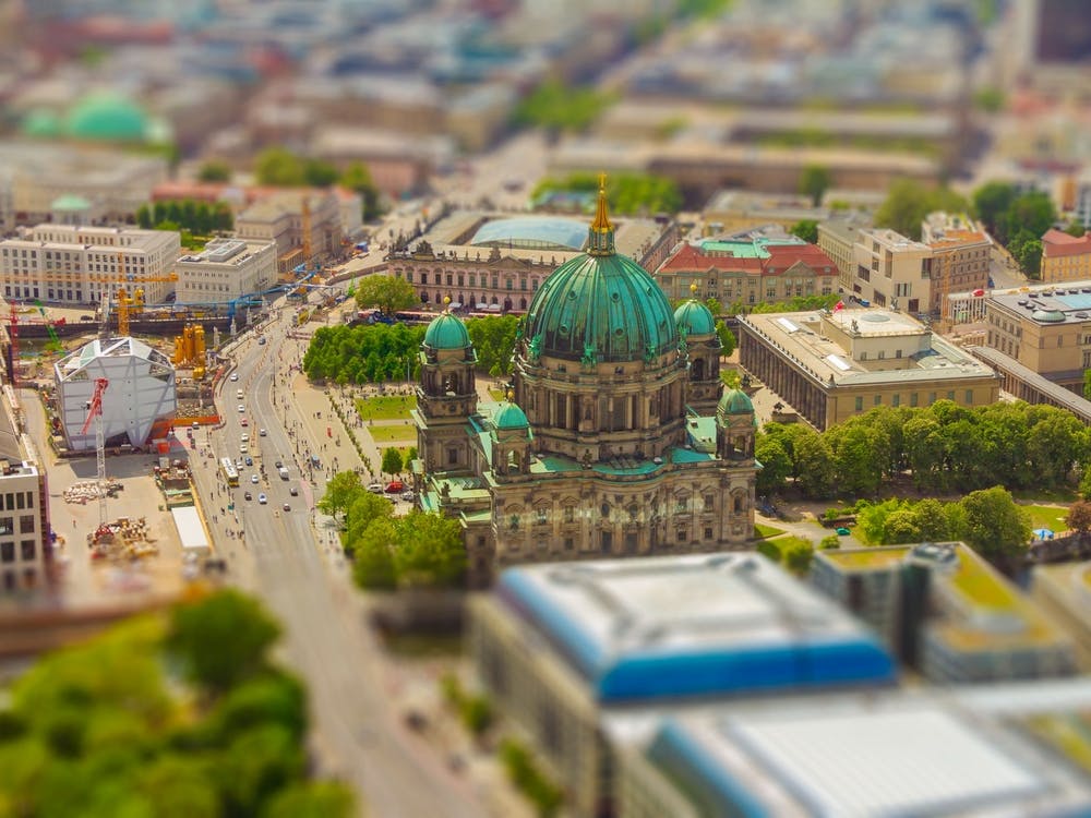 Aerial View Of The Museum Island In Berlin 1