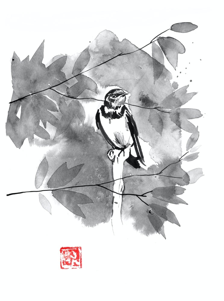 Vogel im Baum