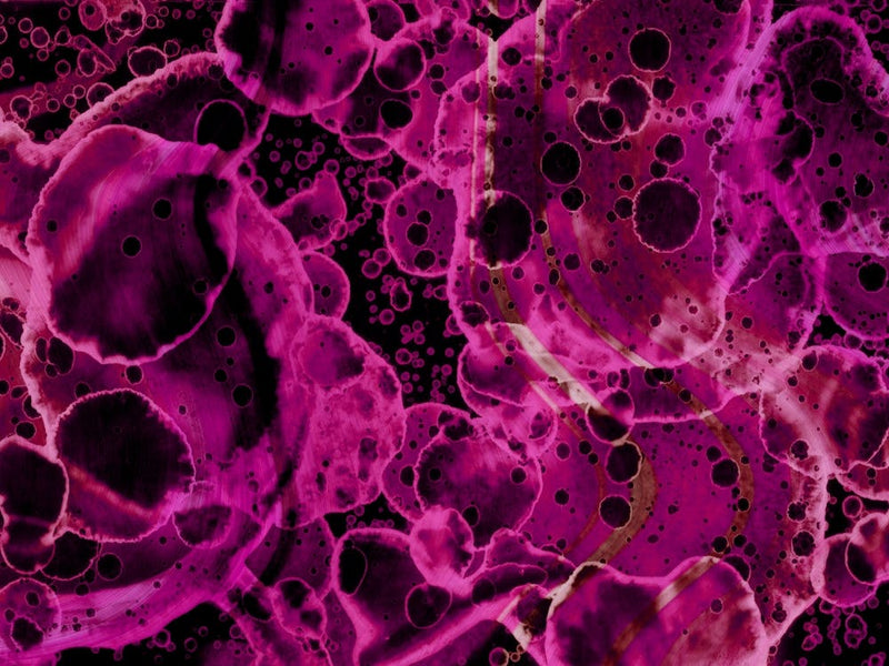 Abstract Purple Smoke Japanese Art 1