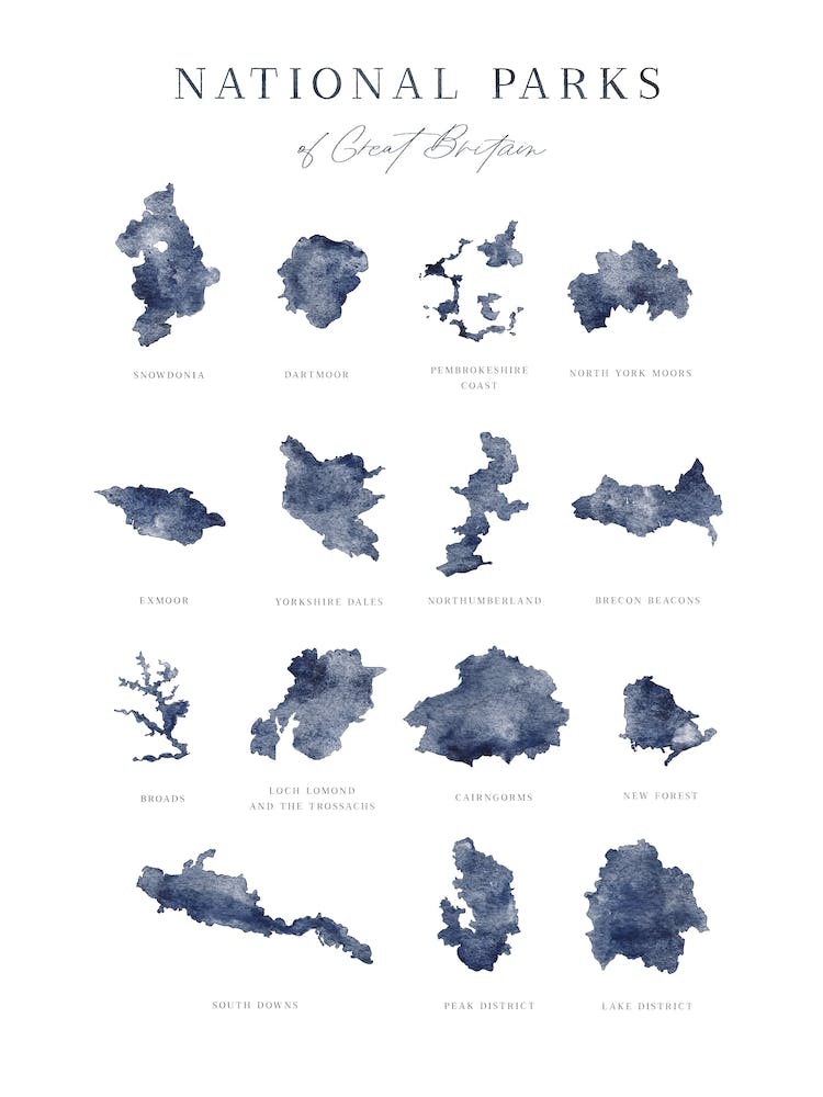 National Parks Of Great Britain