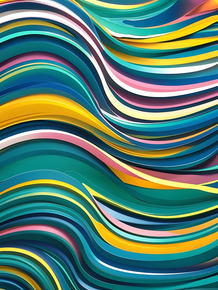 Abstrakt Abstrakter Welliger Hintergrund