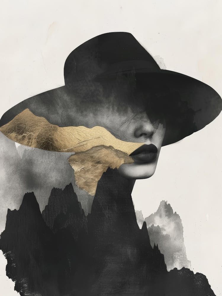 Portrait Of A Woman In A Hat 9