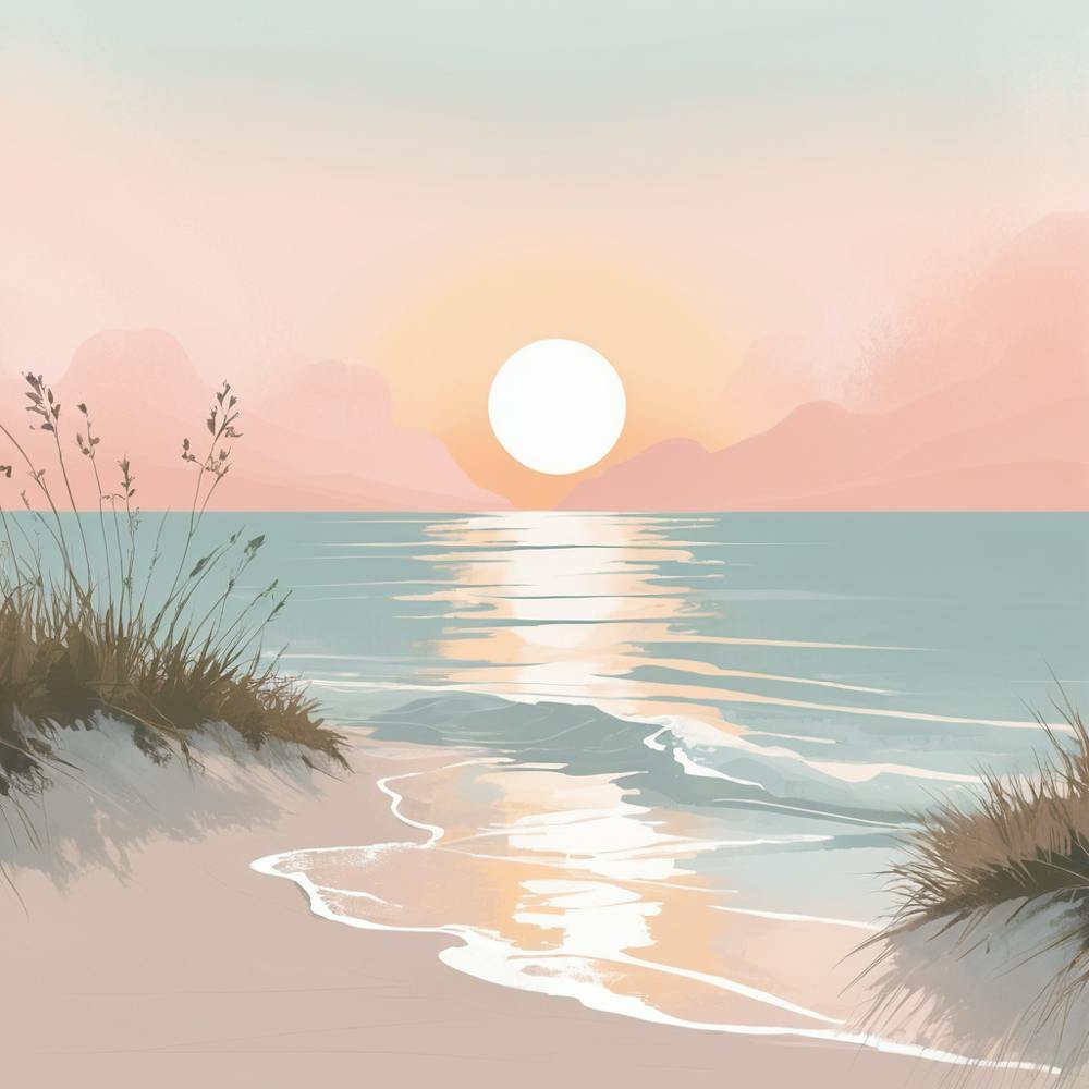 Sunset On The Beach 13