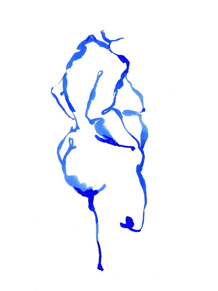 Blue Woman 12