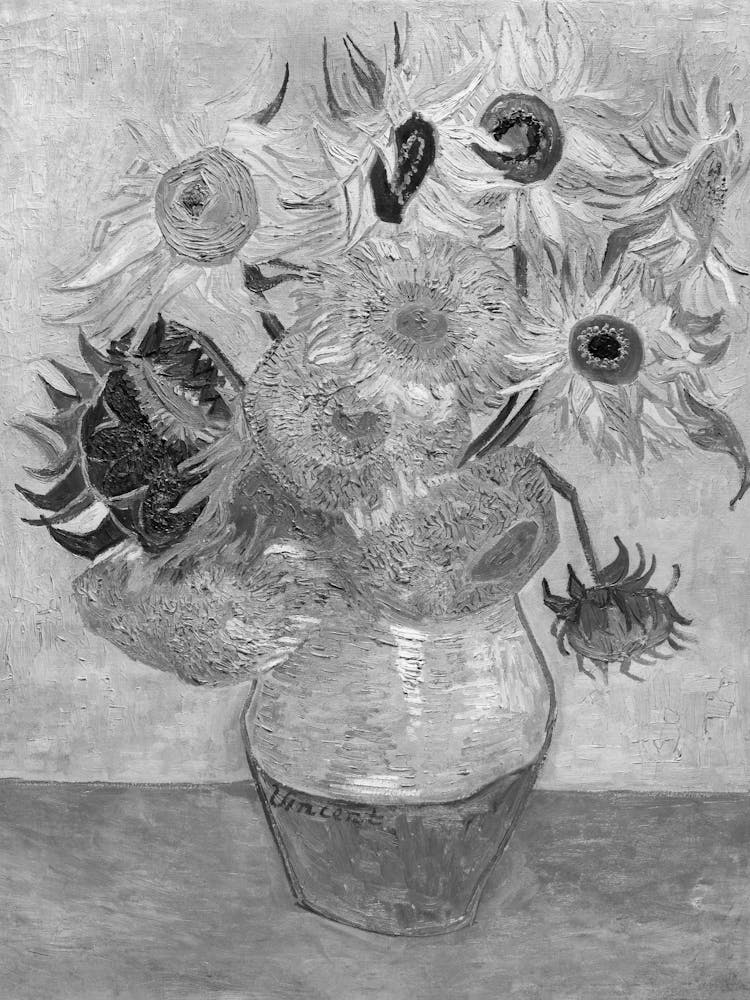 Sonnenblumen in einer Vase 3