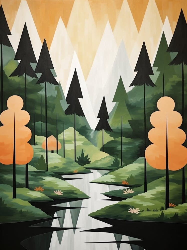 Forest Abstract Minimalist 7