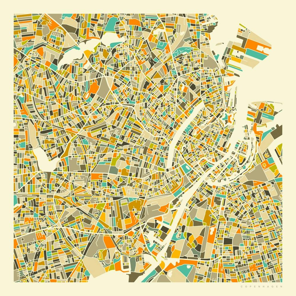 Copenhagen Map