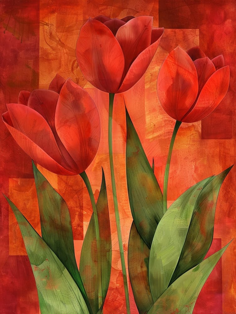 Rote Tulpen 18