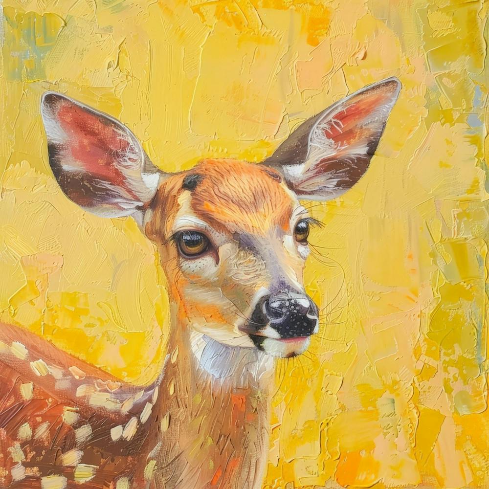 Fawn painting 4