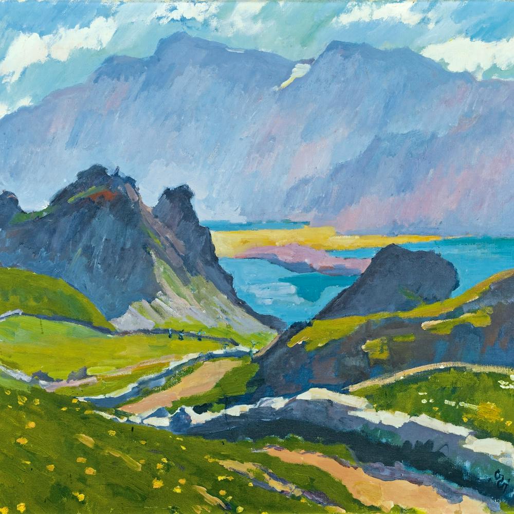 Giovanni Giacometti Grevasalvas 1927