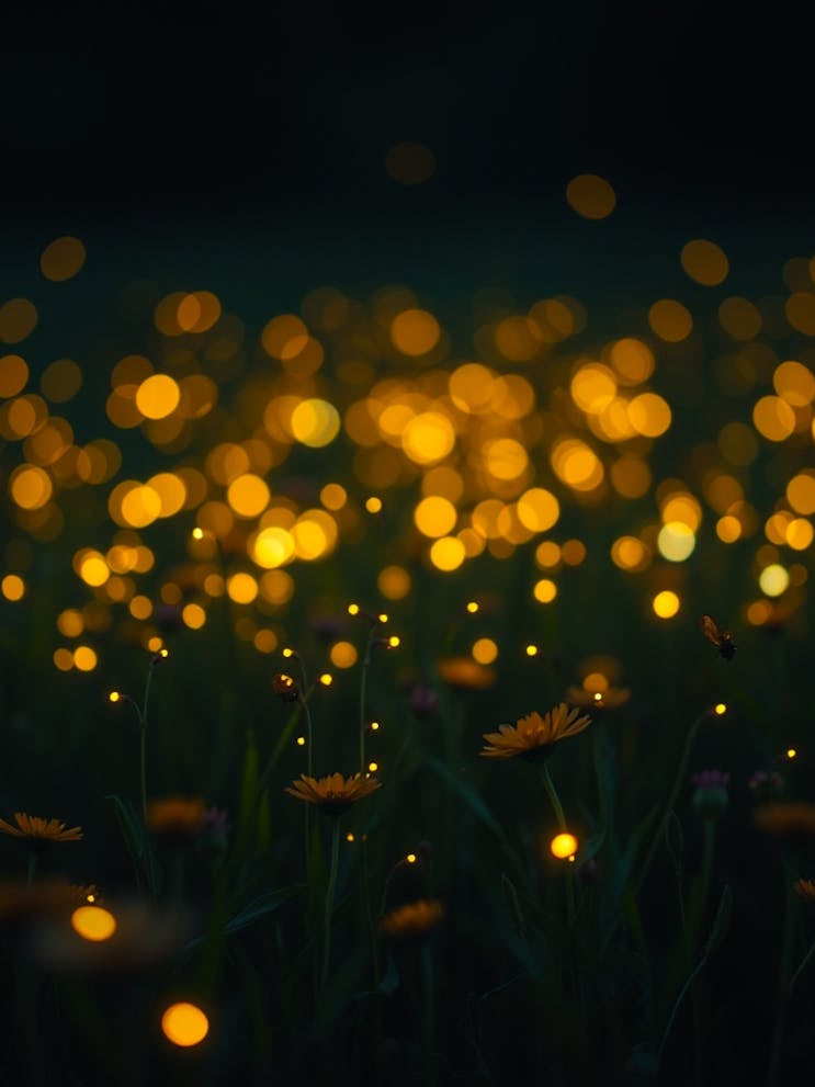 Fireflies In The Meadow