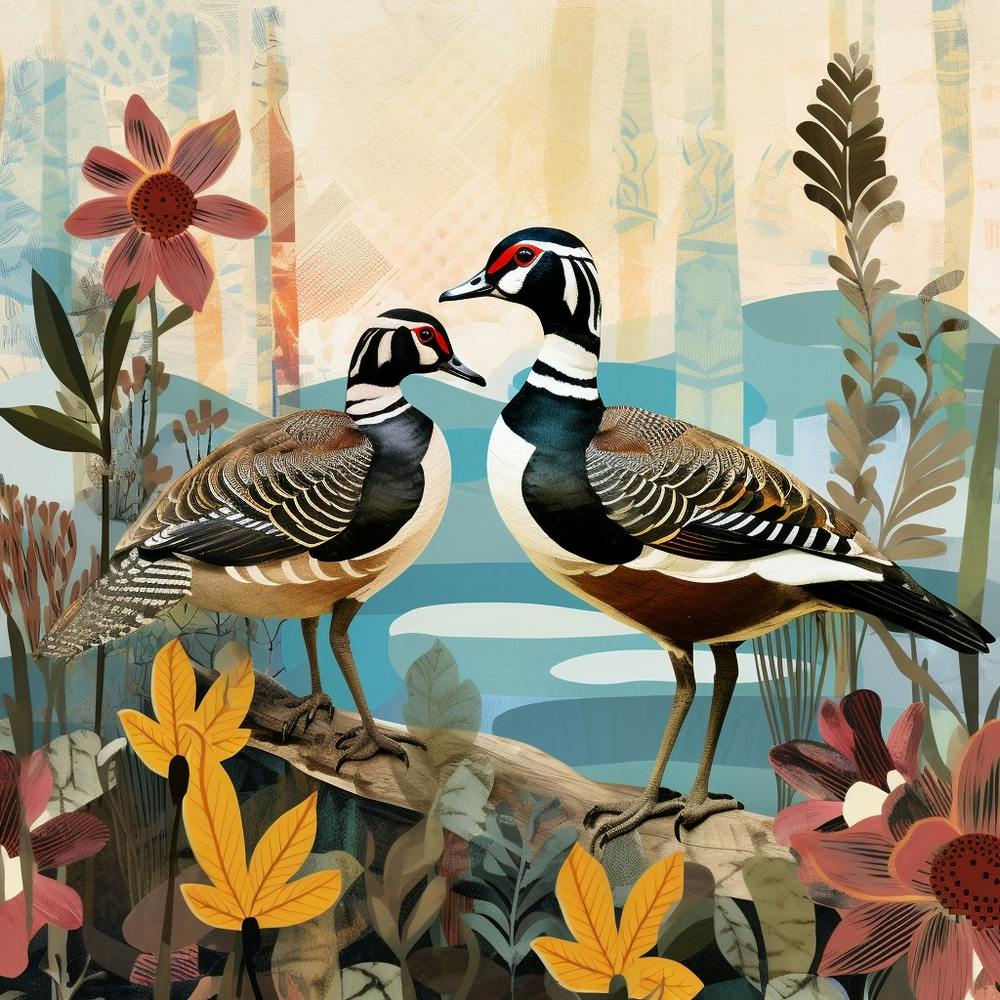 Bird In Nature Wood Duck 3