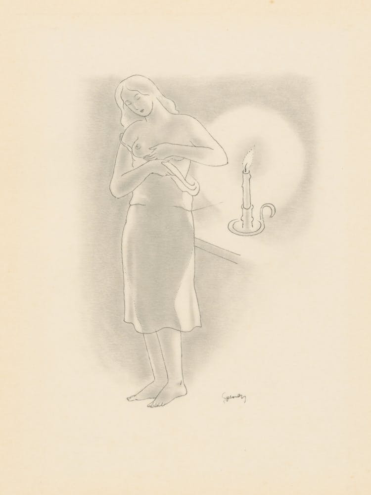 Woman With Shirt, Mikuláš Galanda