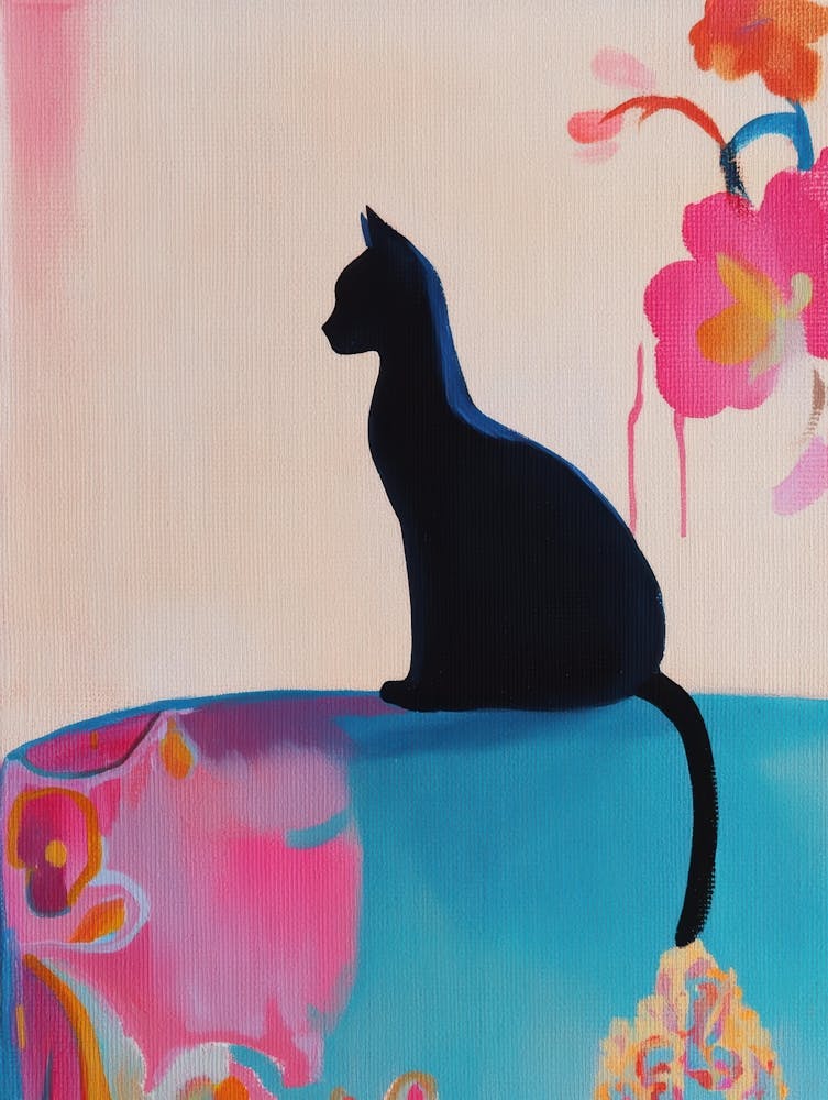 Cat On A Table 5