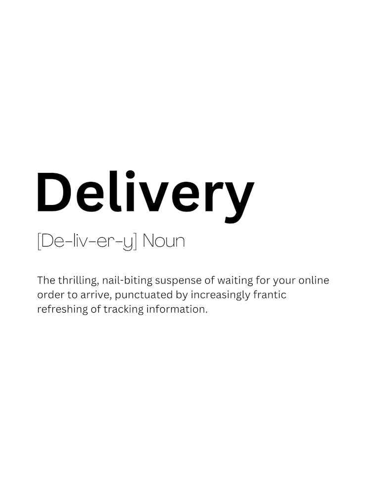 Delivery Definition Meaning 1
