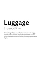 Luggage Definition Meaning