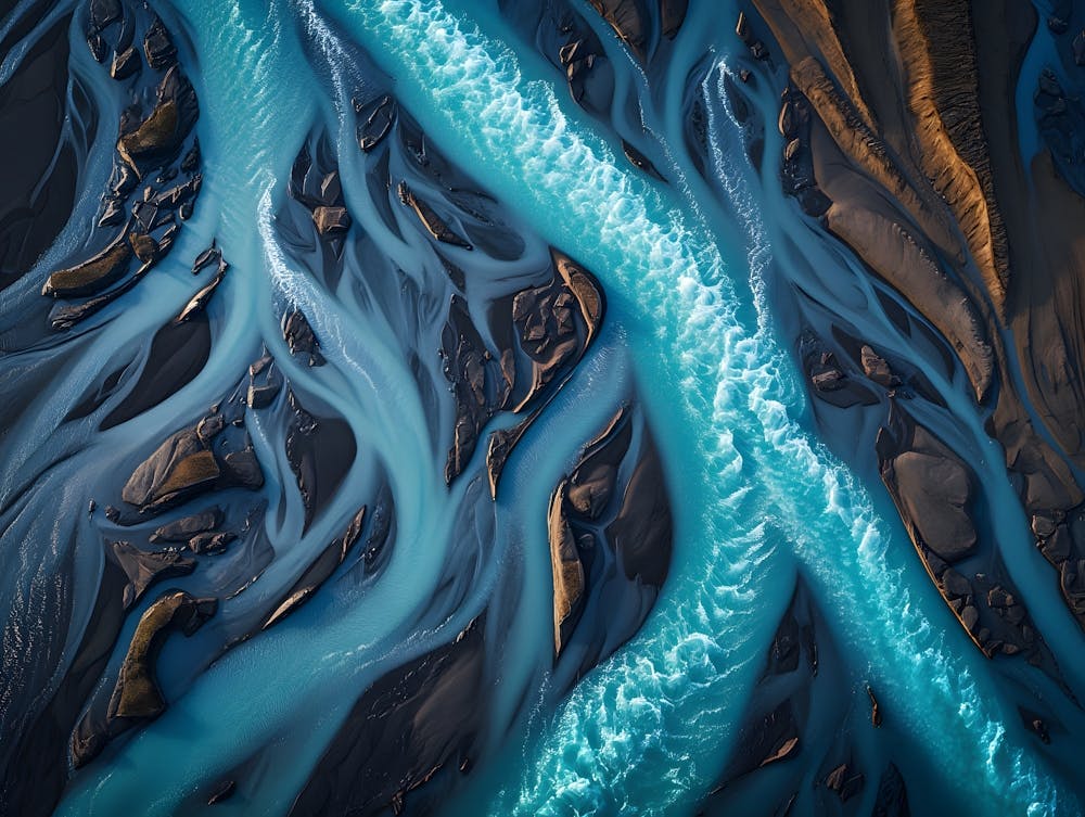 Blue River Iceland