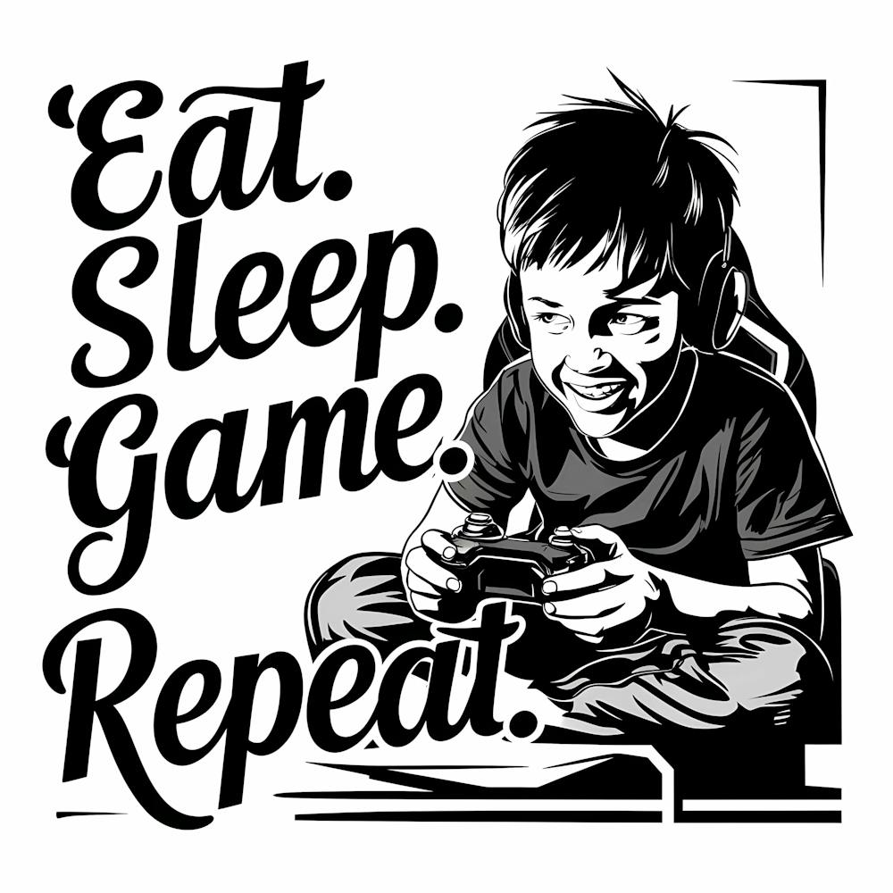 Eat Sleep Game Repeat