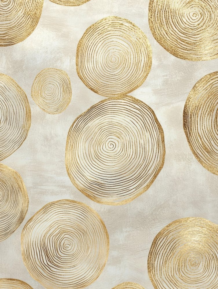 Gold Circles 17