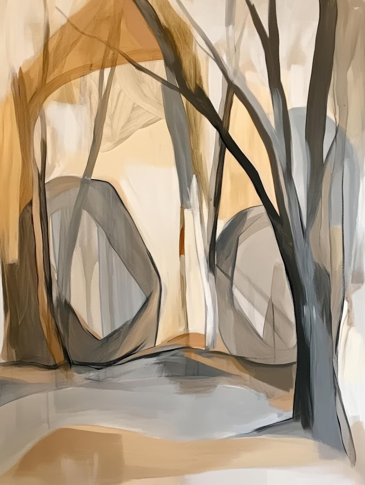 Abstrakte Bäume 1